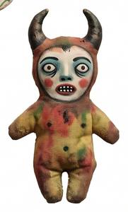 Horned devil doll wood cutout thumbnail
