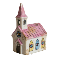 Pink eye church printed wood cutout