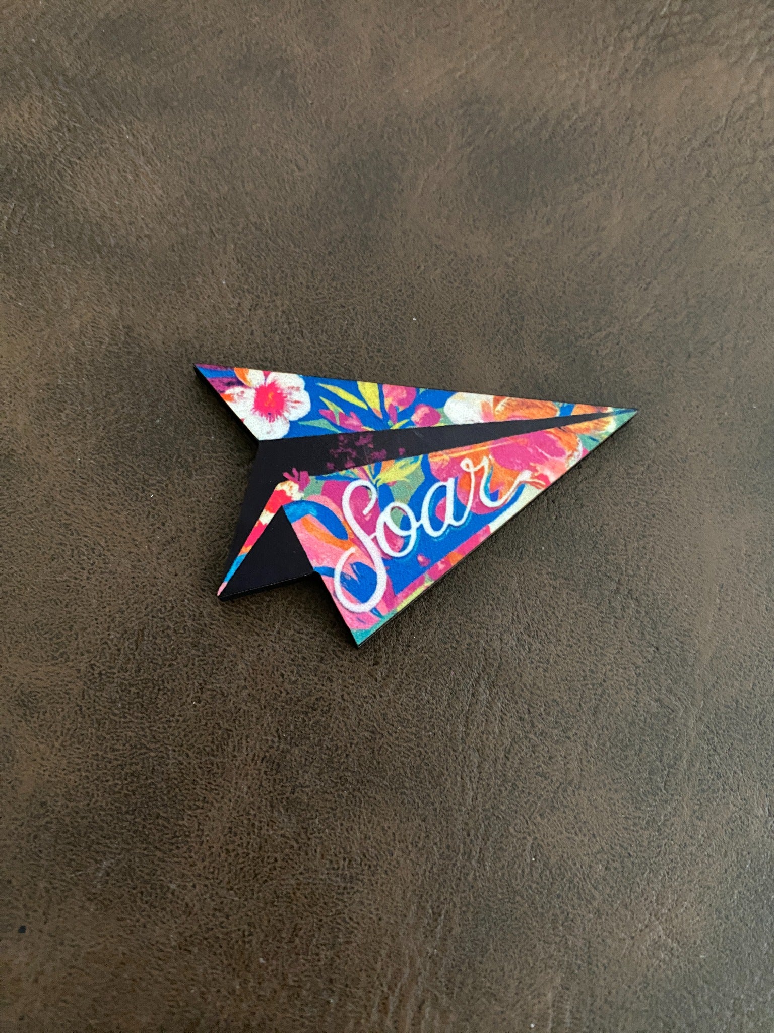 Soar Banner Wood Cutout